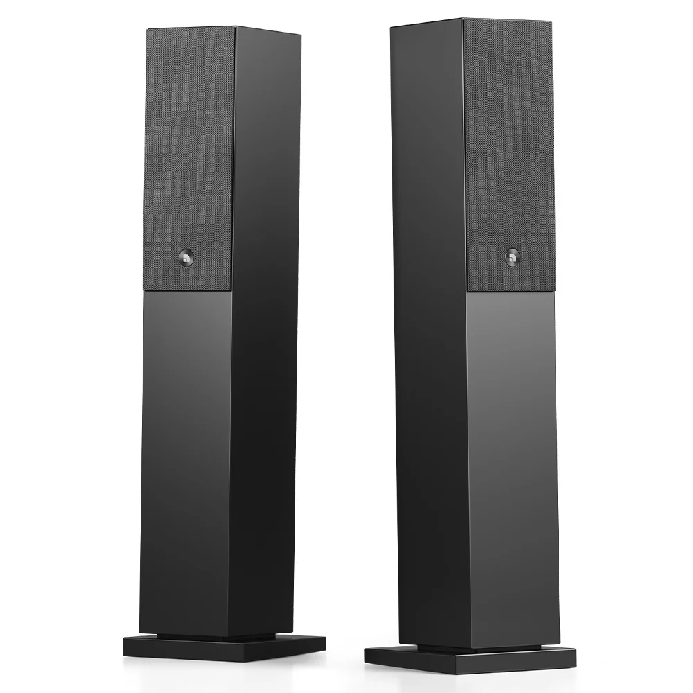 Audio Pro A38 W Siyah Kule Tipi Multiroom Akıllı Ev Hoparlörü(Çift)