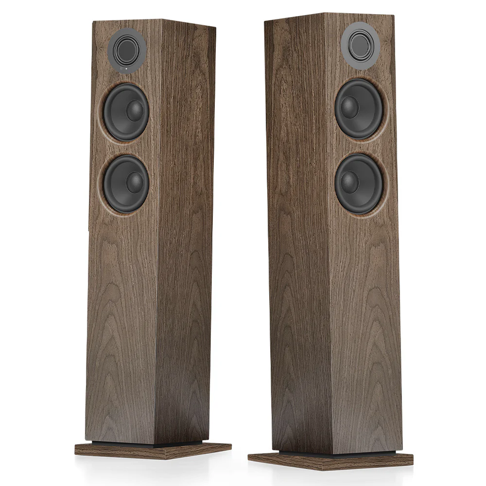 Audio Pro A48 W Kahverengi Kule Tipi Multiroom Akıllı Ev Hoparlörü(Çift)