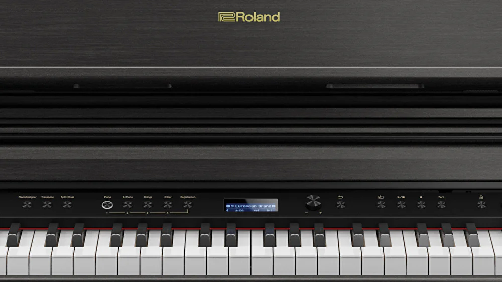 ROLAND LX705-LA Meşe Ağacı Renk Dijital Duvar Piyanosu (Tabure & Kulaklık Hediyeli)