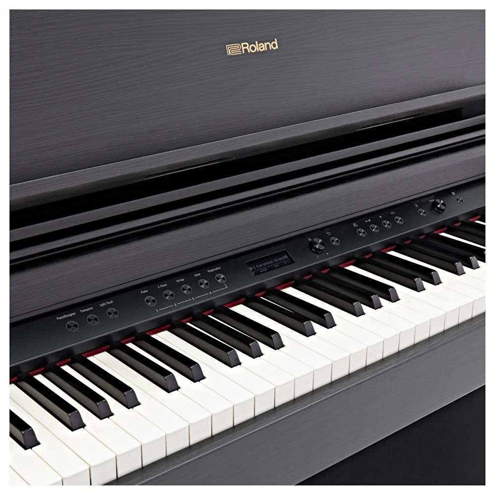ROLAND LX706-DR Koyu Gül Ağacı Dijital Duvar Piyanosu (Tabure & Kulaklık Hediyeli)