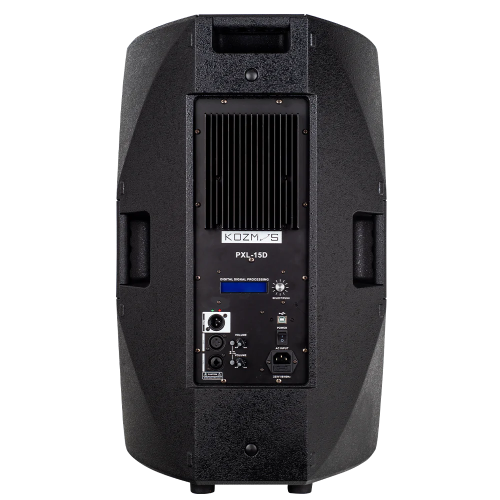 KOZMOS PXL-15D / 15-inç 2 Yollu Hoparlör - USB Slot / LCD Ekran
