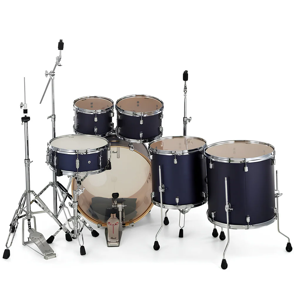 PEARL DMP926S/C207 Decade Maple Ultramarine Velvet 6 Parça (22B/10T/12T/14F/16F/14S) Aksamlı Akustik Davul Seti