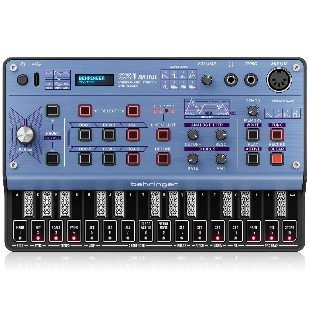 Behringer CZ-1 MINI Hybrid Phase Distortion Synthesizer