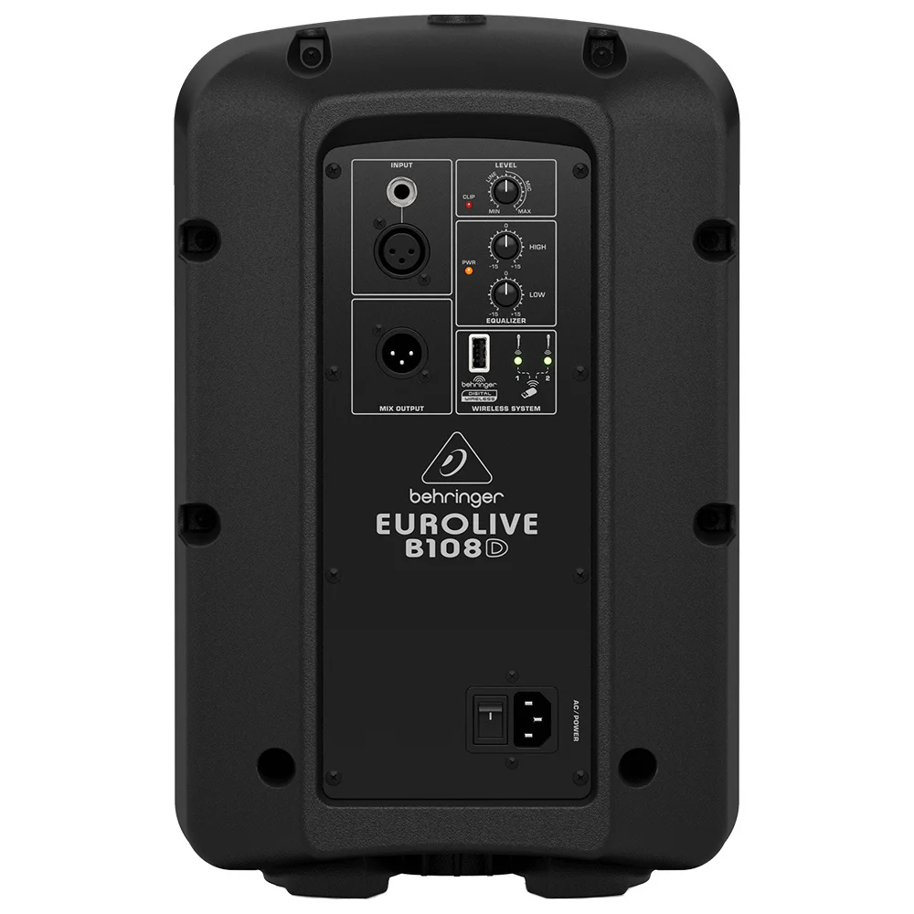 BEHRINGER B108D - Eurolive 300W 2-Yollu 8" Aktif Hoparlör