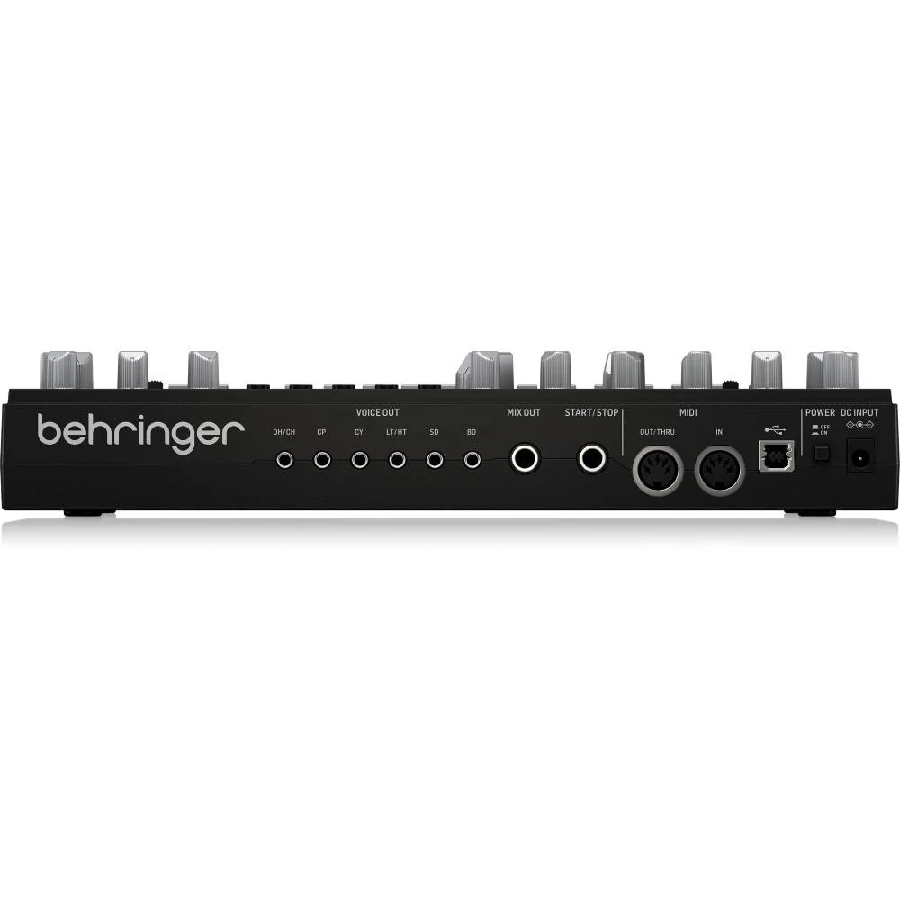 BEHRINGER RD-6-BK RHYTHM DESIGNER Analog Davul Makinesi (Siyah)