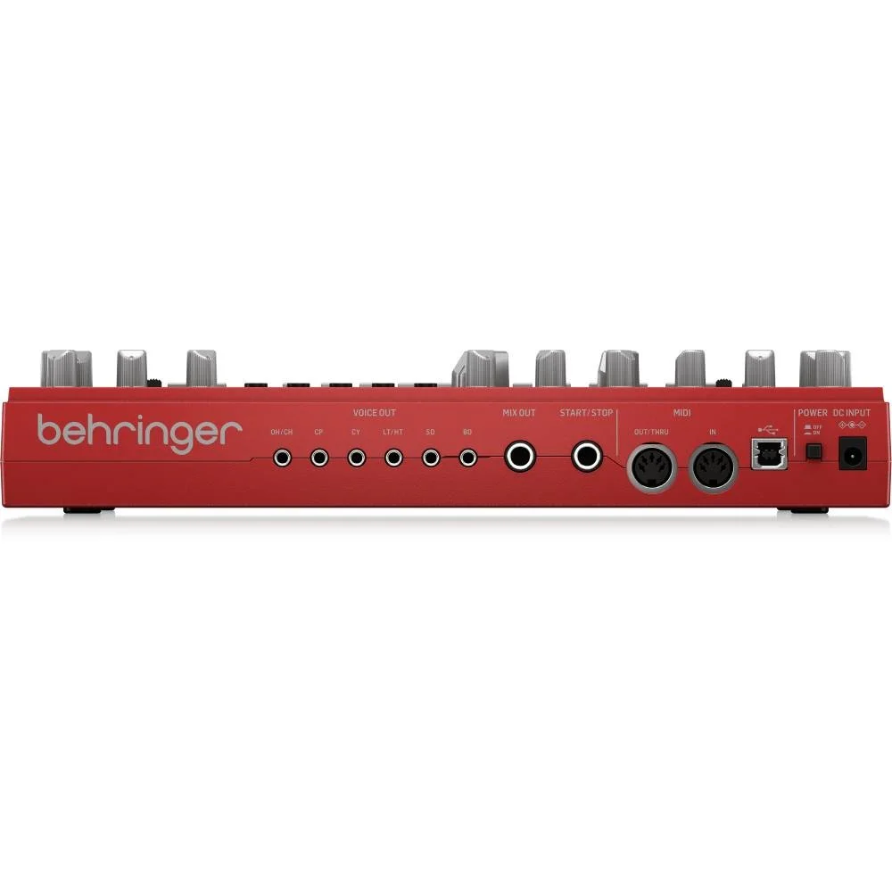 BEHRINGER RD-6-RD RHYTHM DESIGNER Analog Davul Makinesi (Kırmızı)