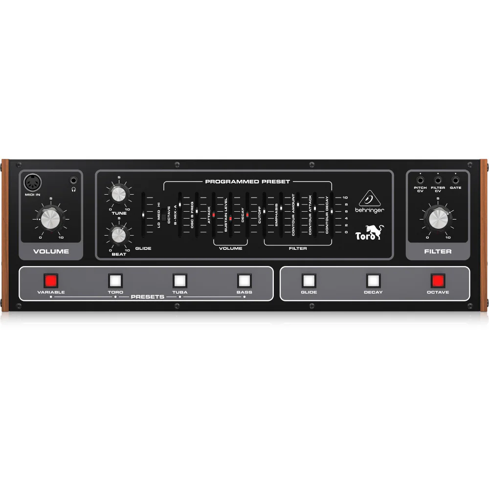 BEHRINGER TORO Klasik Analog Bas Synthesizer