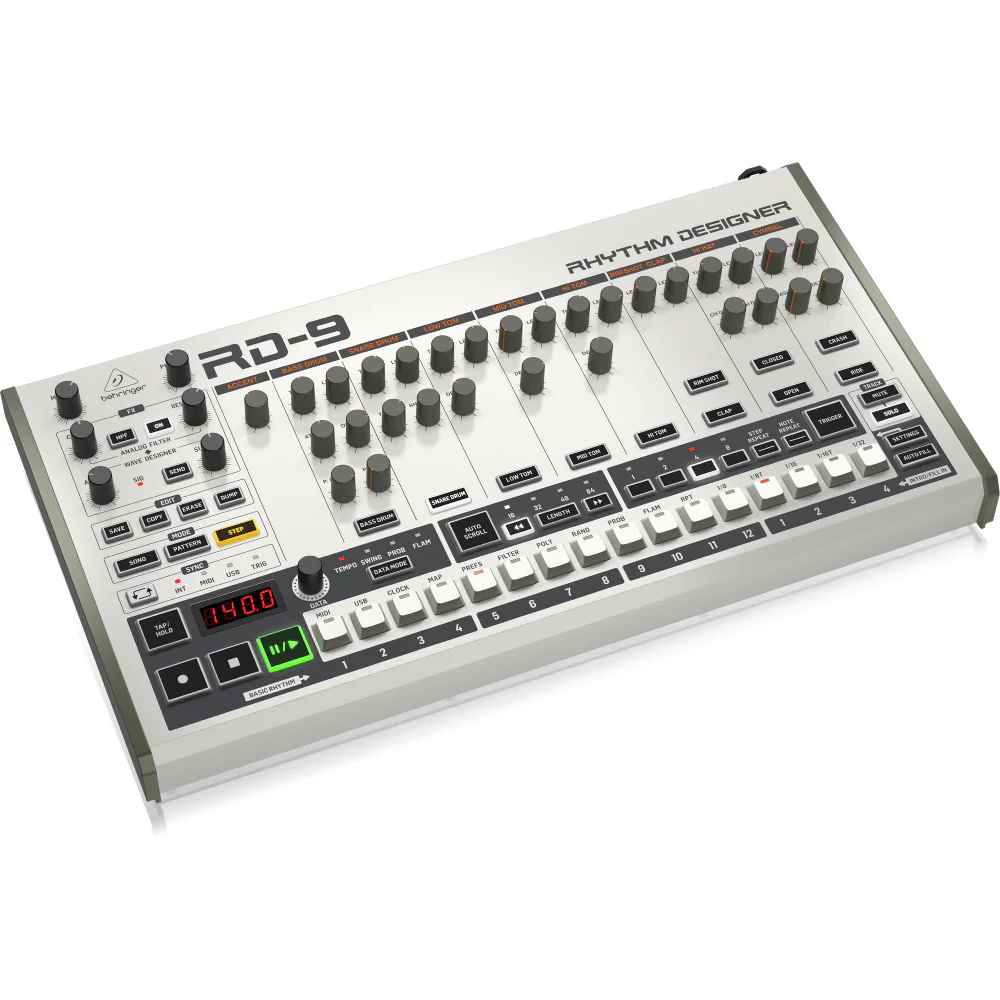 BEHRINGER RD-9 RHYTHM DESIGNER Analog / Dijital Davul Makinesi