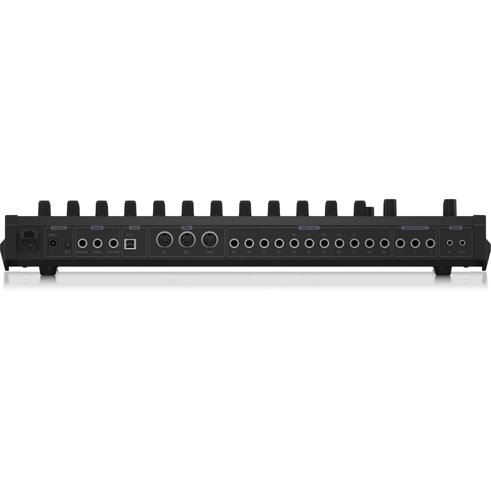 BEHRINGER Çift Mod Filtreli Klasik Analog Davul Makinesi