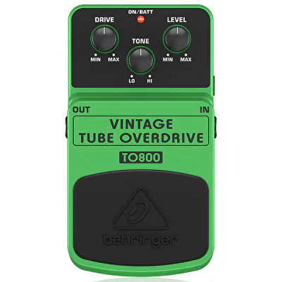 BEHRINGER VINTAGE TUBE OVERDRIVE TO800 / Pedal
