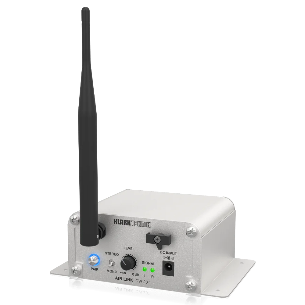 KLARK TEKNIK DW 20T Stereo Ses Yayını İçin 2.4 GHz Kablosuz Stereo Verici