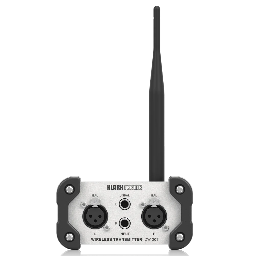 KLARK TEKNIK DW 20T Stereo Ses Yayını İçin 2.4 GHz Kablosuz Stereo Verici