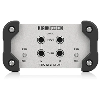 KLARKTEKNIK DI 20P Pasif DI Box