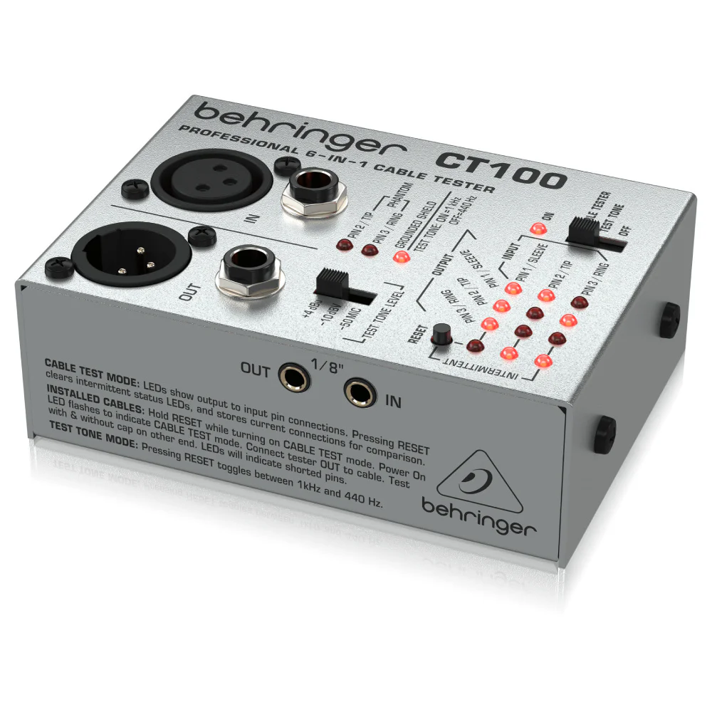 BEHRINGER CT100 / Kablo Test Ünitesi