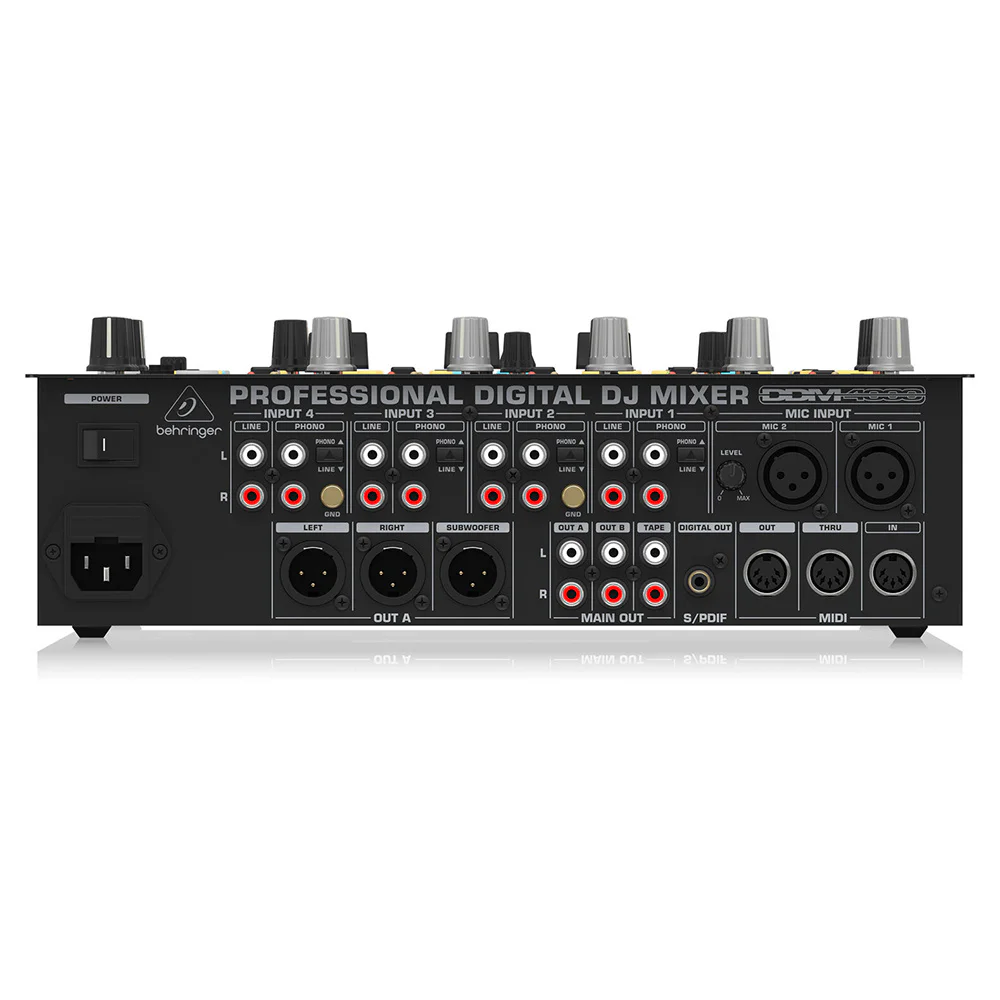 Behringer DDM4000 Ultimate 5 Kanal Digital DJ Mixeri