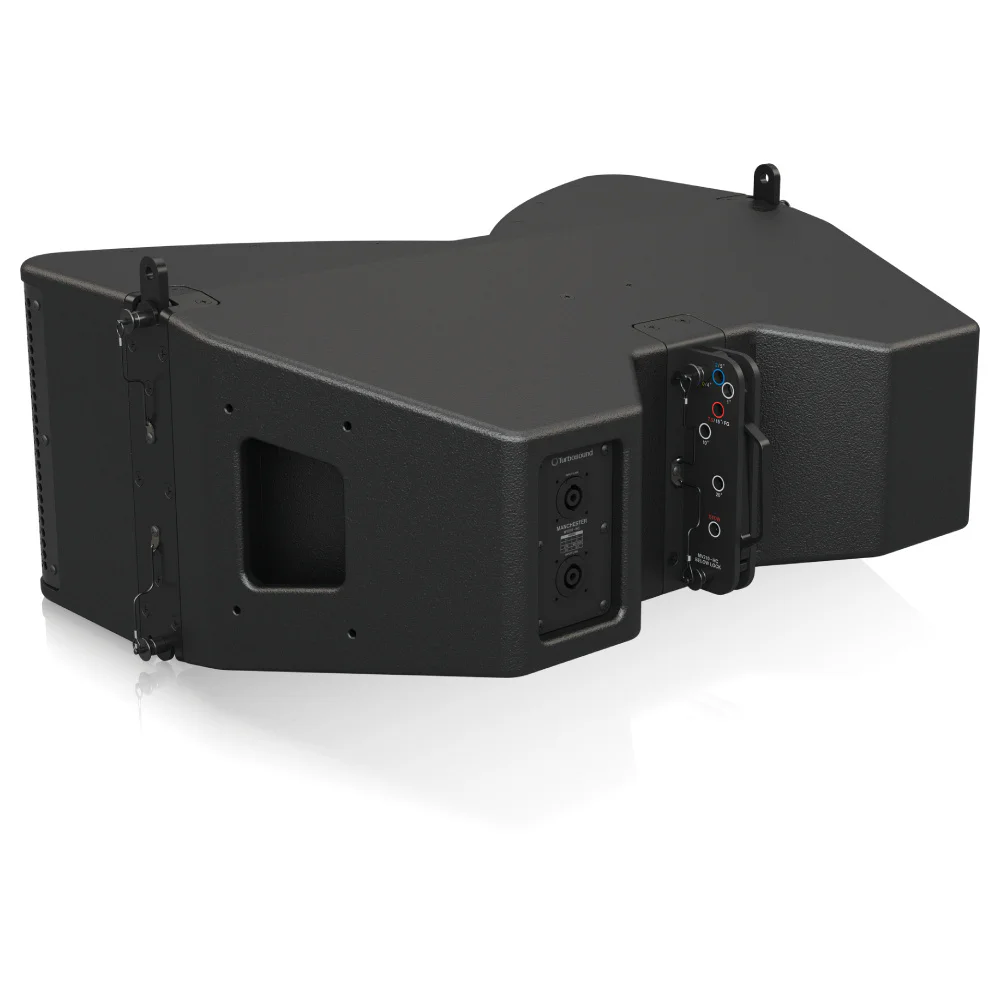 TURBOSOUND MV210-HC Çift 10" Tam Boyutlu Hibrit Sürücülü Turne ve Sabit Kurulum Uygulamaları İçin Line Array Hoparlör (Tek)