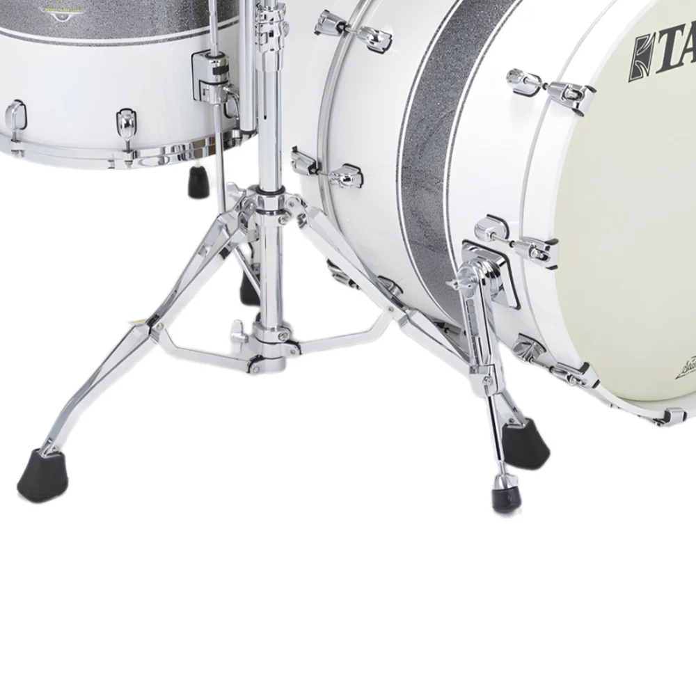 TAMA MA42TZS-SSR Starclassic Maple Silver Snow Racing Stripe 4 Parça (22B/10T/12T/16F) Akustik Davul Seti