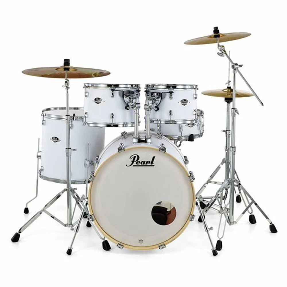 PEARL EXX705NBR/C735 Export EXX 5 Parça (20B/10T/12T/14F/14S) Aksamlı ve Zilli Akustik Davul Seti