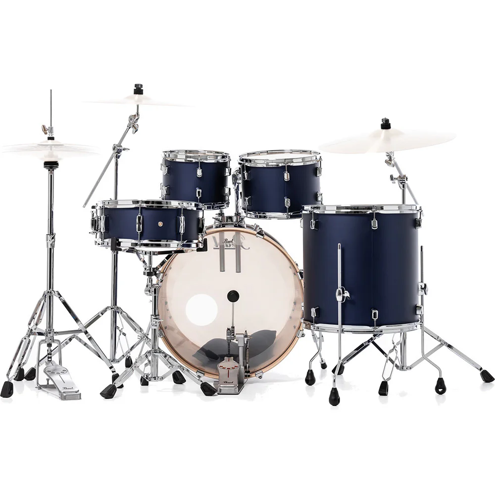 PEARL DMP925S/C207 Decade Maple Ultramarine Velvet 5 Parça (22B/10T/12T/16F/14S) Aksamlı Akustik Davul Seti