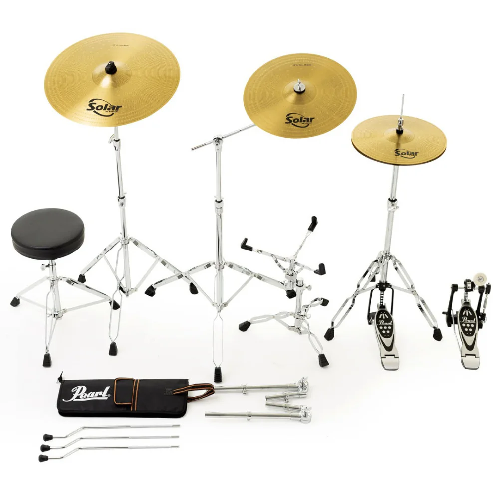 PEARL RS505BC/C91 Roadshow Aksamlı ve Zilli Akustik Davul Seti