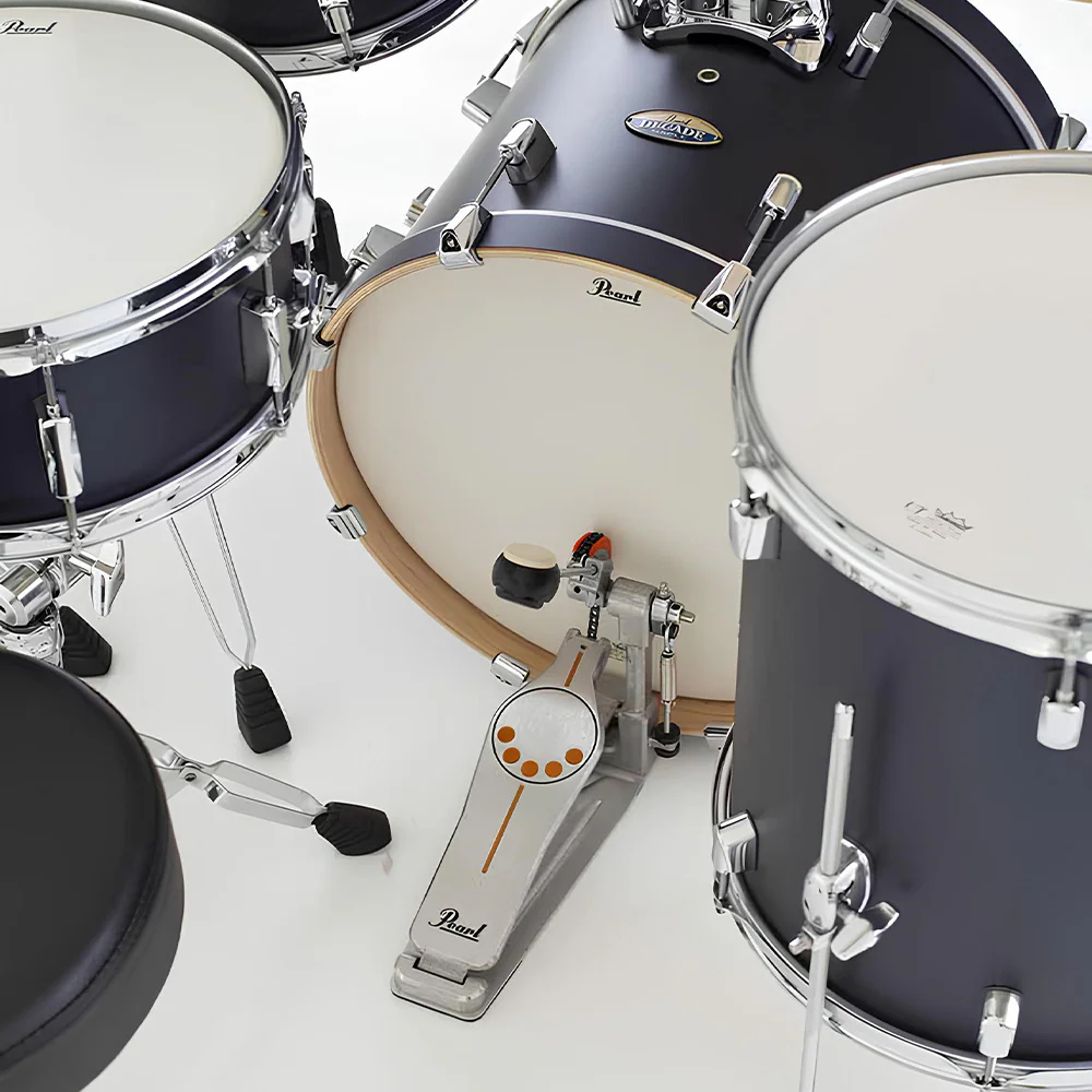 PEARL DMP984/C207 Decade Maple Ultramarine Velvet 4 Parça (18B/12T/14F/14S) Aksamlı Akustik Davul Seti