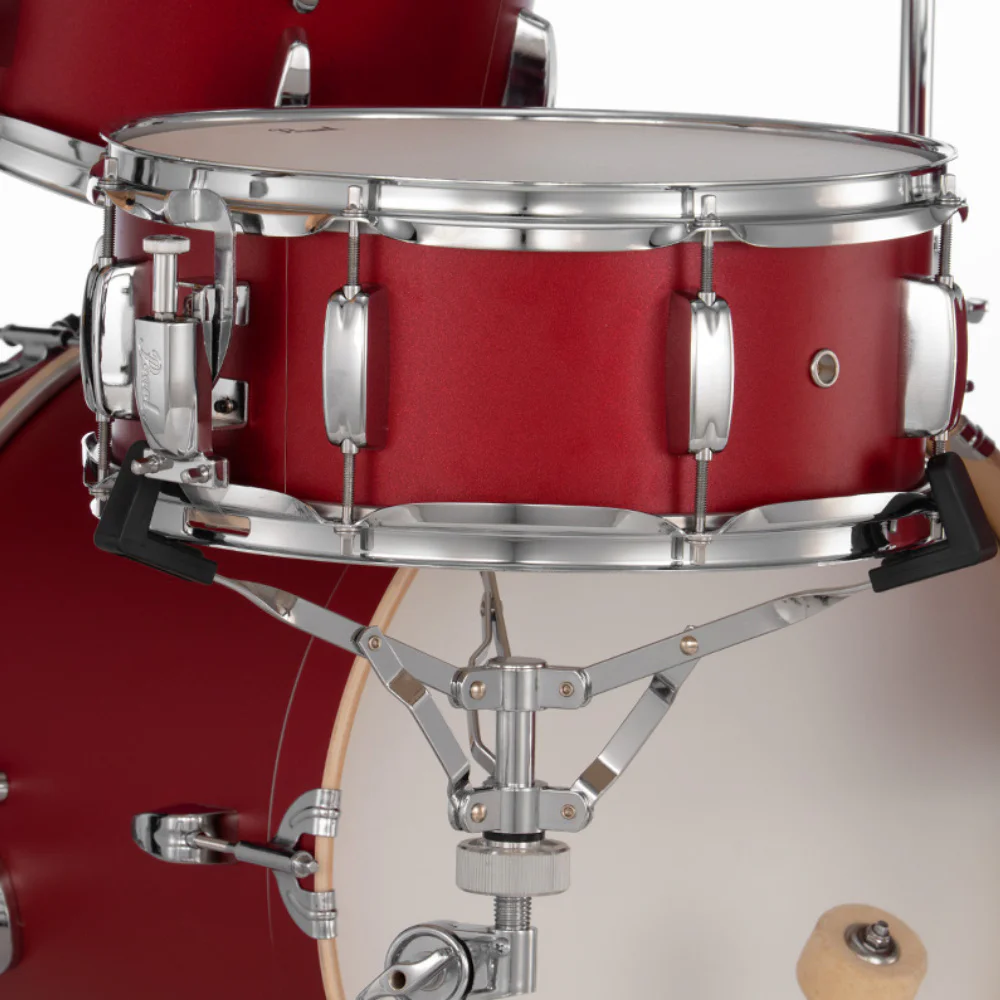 PEARL MT564/C-D747 Midtown Matte Red 4 Parça (16B/10T/13F/13S) Aksamlı Akustik Davul Seti