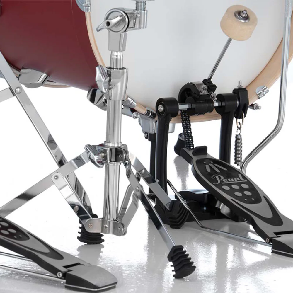 PEARL MT564/C-D747 Midtown Matte Red 4 Parça (16B/10T/13F/13S) Aksamlı Akustik Davul Seti