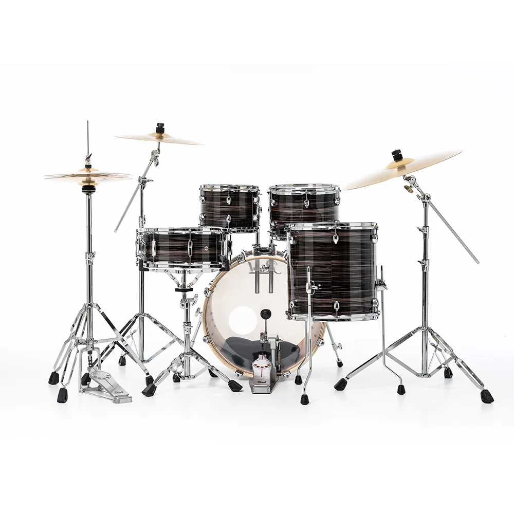 PEARL EXX705NBR/C779 Export EXX Metallic Amethyst Twist 5 Parça (20B/10T/12T/14F/14S) HWP-834 Aksam Setli ve Sabian SBR Zil Setli Akustik Davul Seti