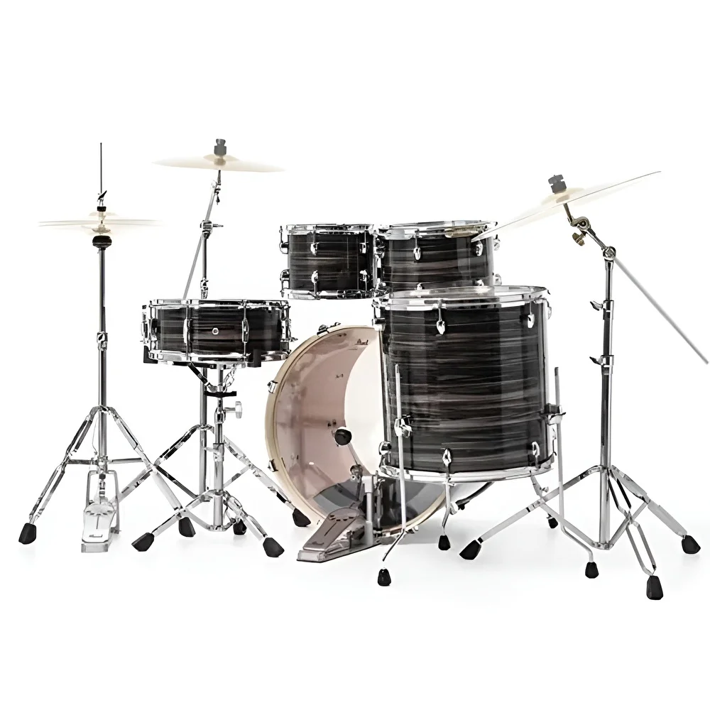 PEARL EXX725NC/C779 Export Metallic Amethyst Twist 5 Parça (22B/12T/13T/16F/14S) Aksamlı Akustik Davul Seti