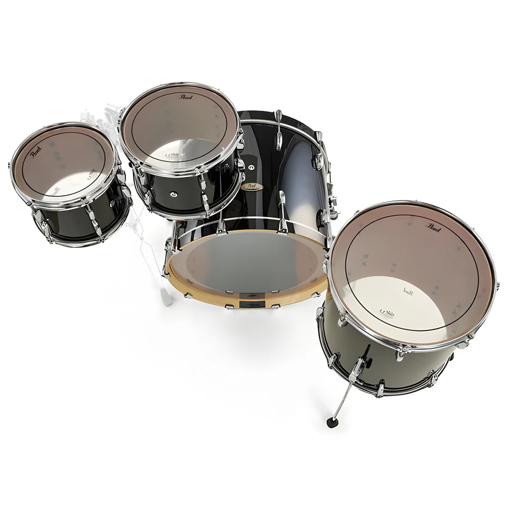 PEARL STS904XP/C103 - Session Studio Select "Piano Black" 4 Parça (20B/10T/12T/14F) Akustik Davul Seti