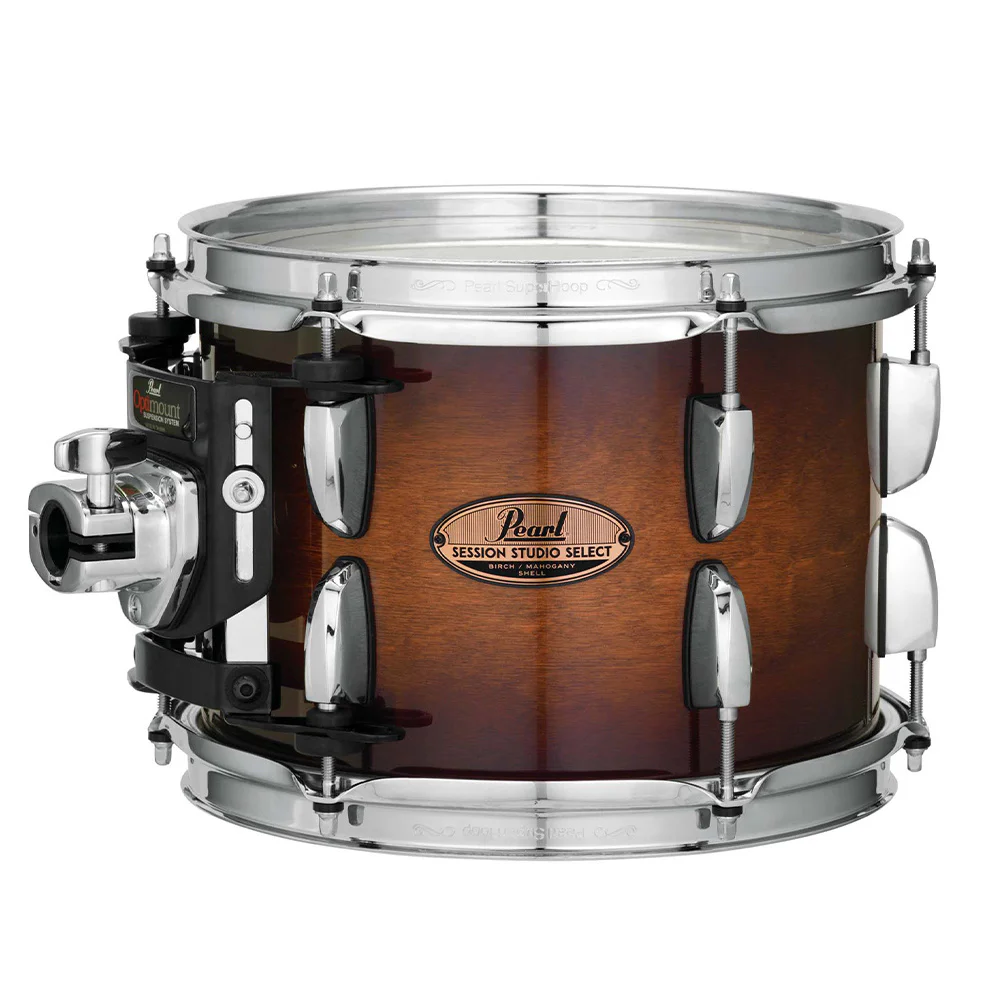 PEARL Session Studio Select STS924XSPC314 Gloss Barnwood Brown 4 Parça (22B/10T/12T/16F) Akustik Davul Seti