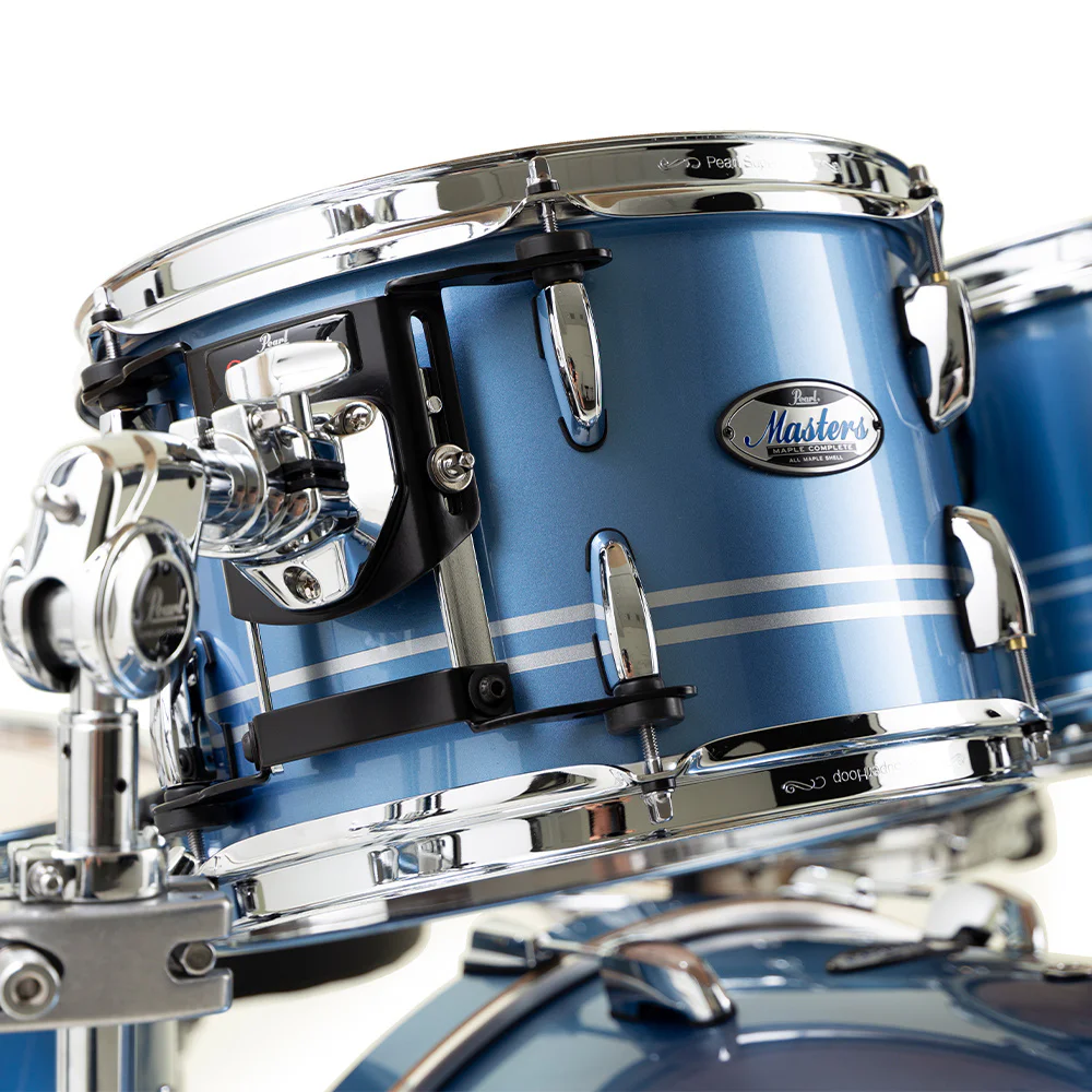 PEARL MCT924XEP/C837 Masters Maple Complete Chrome Contrail 4 Parça (22B/10T/12T/16F) Akustik Davul Seti