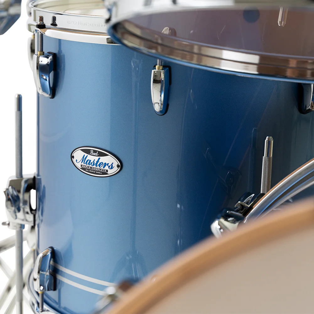 PEARL MCT924XEP/C837 Masters Maple Complete Chrome Contrail 4 Parça (22B/10T/12T/16F) Akustik Davul Seti