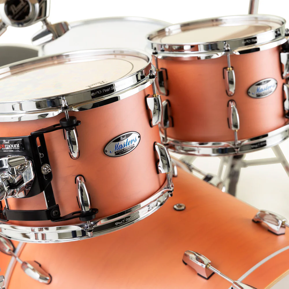 PEARL MCT924XEFP/C838 Masters Maple Complete 4 Parça (22B/10T/12T/14F) Akustik Davul Seti