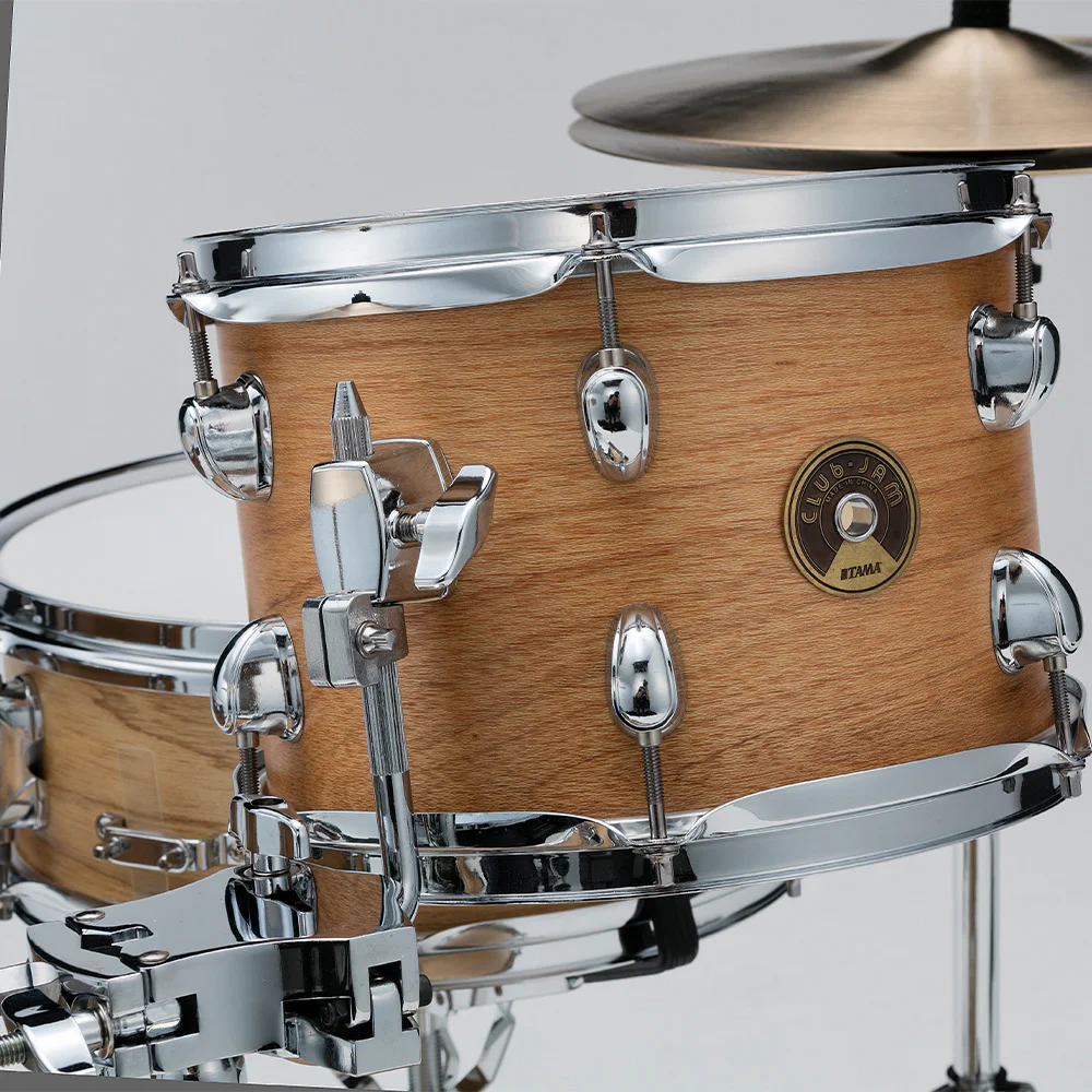 TAMA LJL48H4-SBO Club-Jam Satin Blonde 4 Parça (18B/10T/14F/13S) Aksamlı Akustik Davul Seti