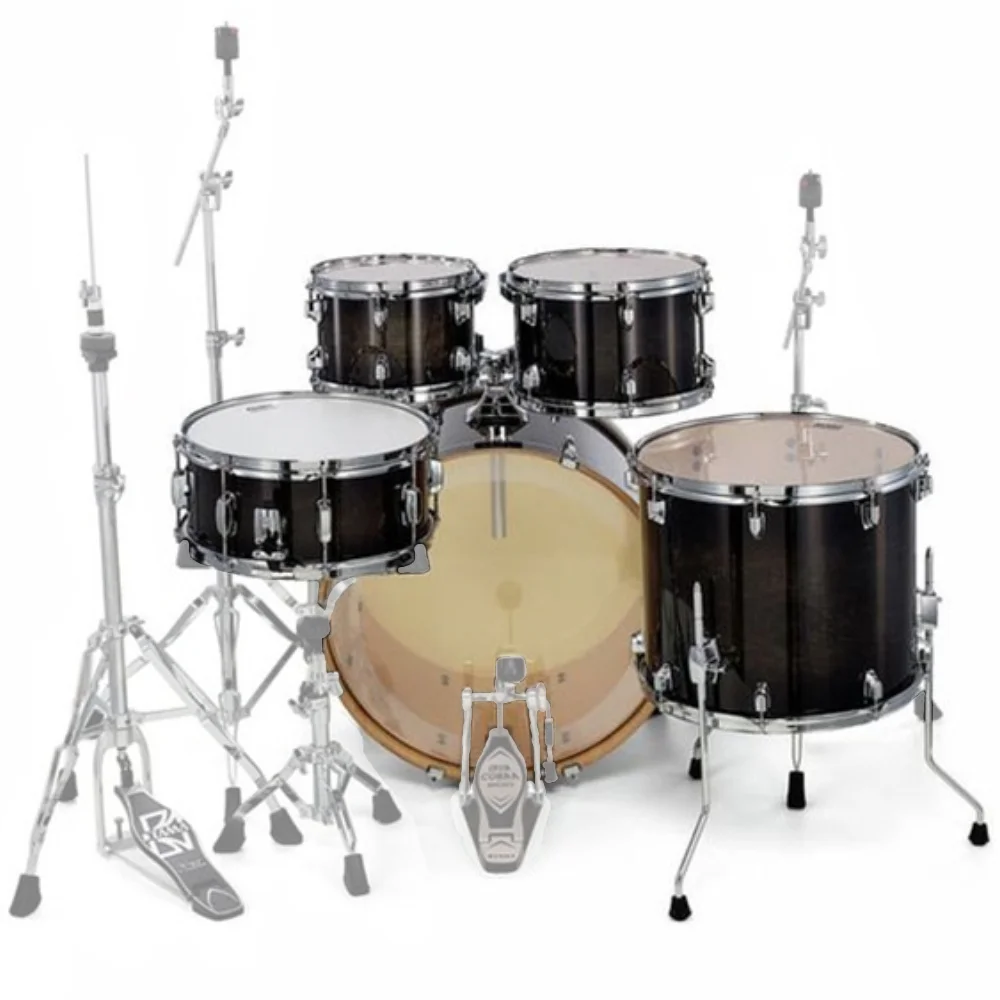 TAMA CL52KRS-TPB Superstar Classic Transparent Black Burst (22B/10T/12T/16F/14S) Akustik Davul Seti