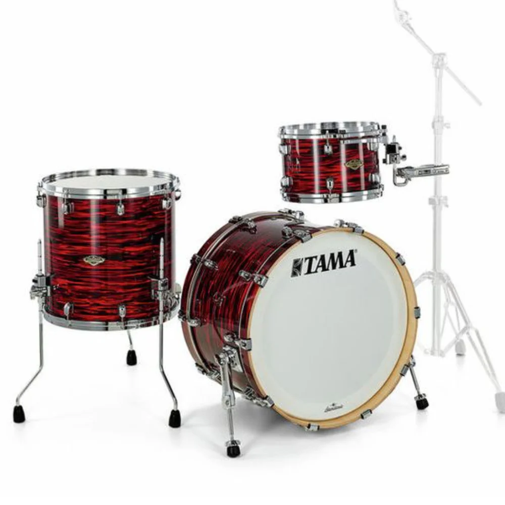 TAMA WBR32RZS-ROY Starclassic Walnut/Birch Red Oyster 3 Parça (22B/12T/16F) Akustik Davul Seti