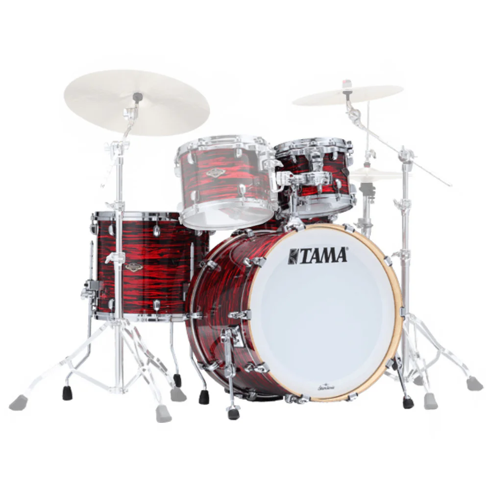 TAMA WBR32RZS-ROY Starclassic Walnut/Birch Red Oyster 3 Parça (22B/12T/16F) Akustik Davul Seti