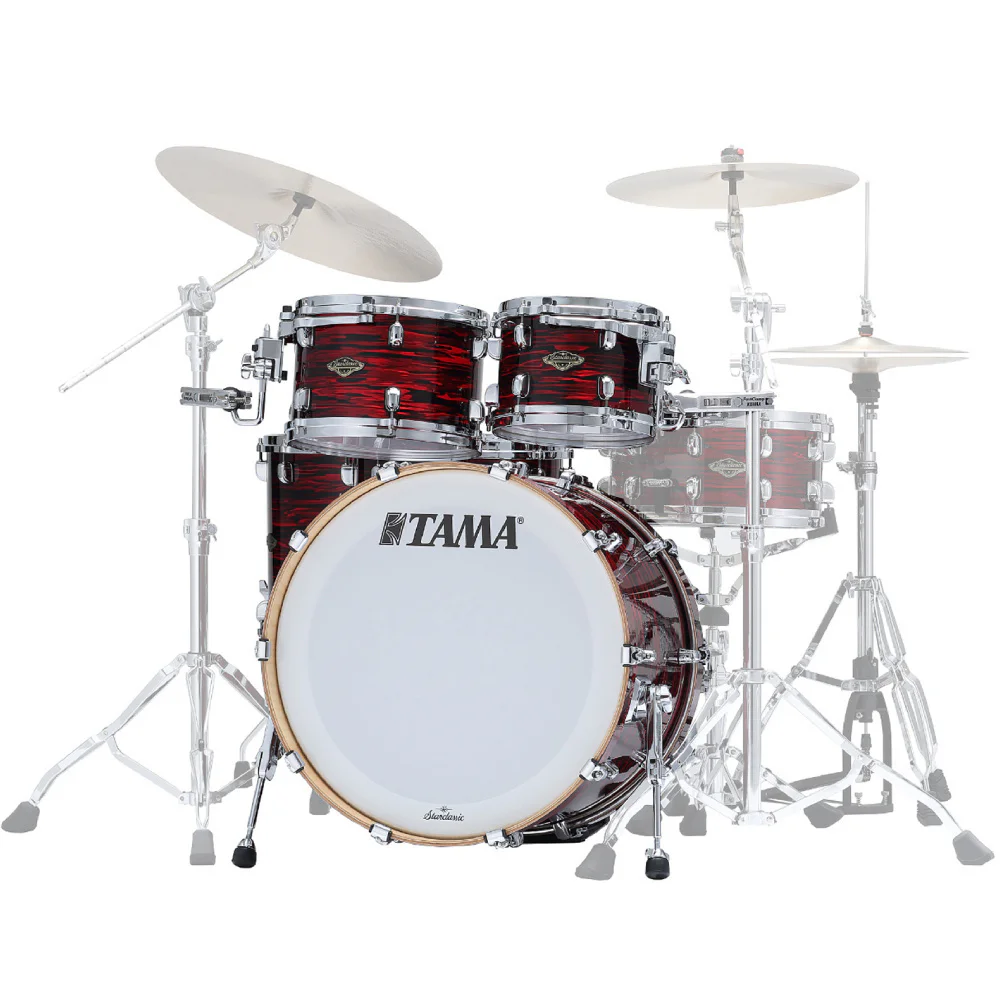 TAMA WBR52RZS-ROY - Starclassic Walnut/Birch Red Oyster 5 Parça (22B/10T/12T/14F/16F) Akustik Davul Seti