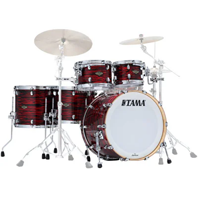 TAMA WBR52RZS-ROY - Starclassic Walnut/Birch Red Oyster 5 Parça (22B/10T/12T/14F/16F) Akustik Davul Seti