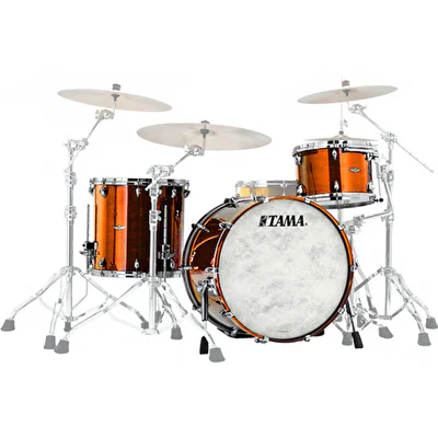 TAMA TW30CZS-AMO STAR Walnut Atomic Orange 3 Parça (20B/12T/14F) Akustik Davul Seti