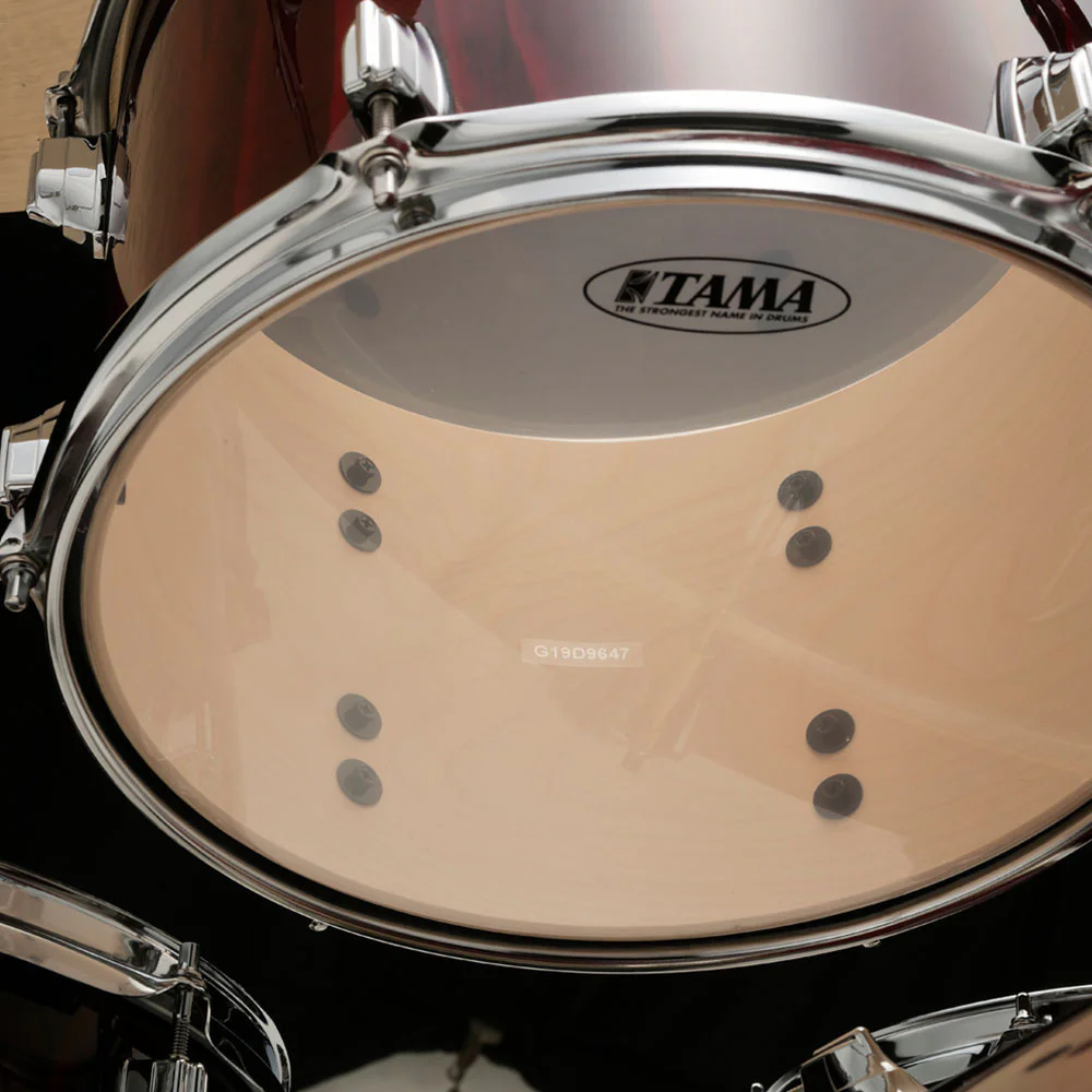 TAMA CL72RSP-GGP Superstar Classic Gloss Garnet Lacebark Pine 7 Parça (22B/8T/10T/12T/14F/16F/14S) Akustik Davul Seti