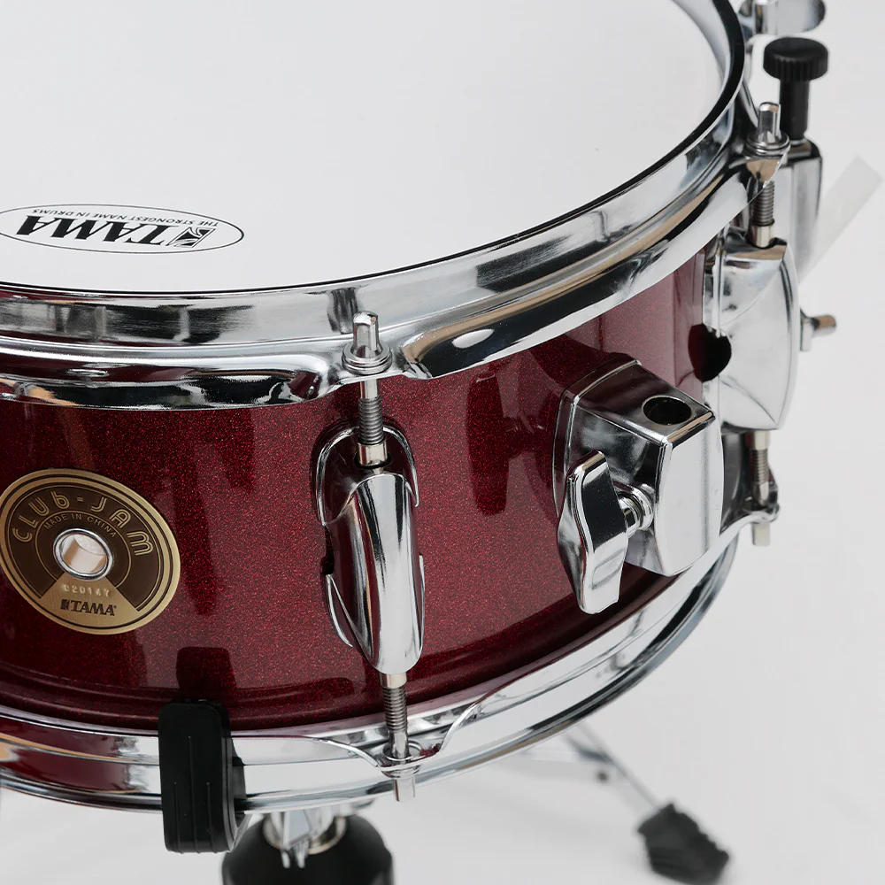 TAMA LJK44H4-CPM Club-Jam Flyer Candy Apple Mist (14B/8T/10F/10S) 4 Parça Aksamlı Akustik Davul Seti