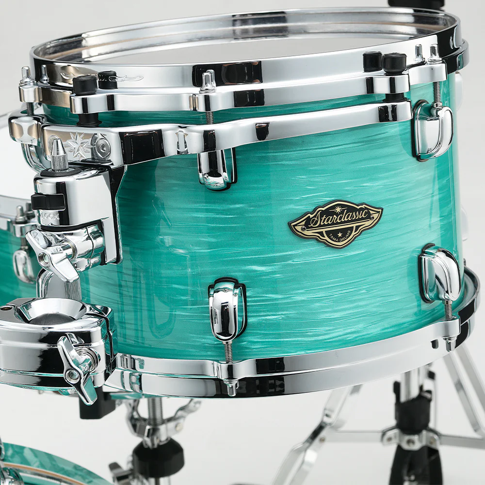 TAMA WBR30RS-SGS Starclassic Walnut/Birch Surf Green Silk 3 Parça (20B/12T/14F) Aksutik Davul Seti