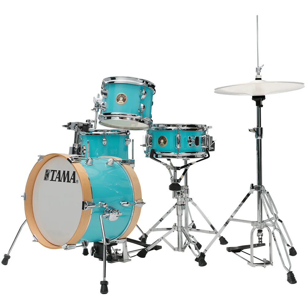 TAMA LJK44H4-AQB - Club-JAM Flyer 4 Parça (14B/8T/10F/10S) Aksamlı Akustik Davul Seti