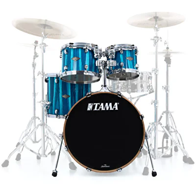 TAMA MBS42S-SKA Starclassic Performer Sky Blue Aurora 4 Parça (22B/10T/12T/16F) Akustik Davul Seti