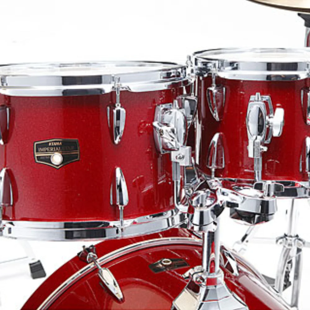 TAMA IP50H6W-BRM Imperialstar Burnt Red Mist 5 Parça (20B/10T/12T/14F/14S) Aksamlı Akustik Davul Seti