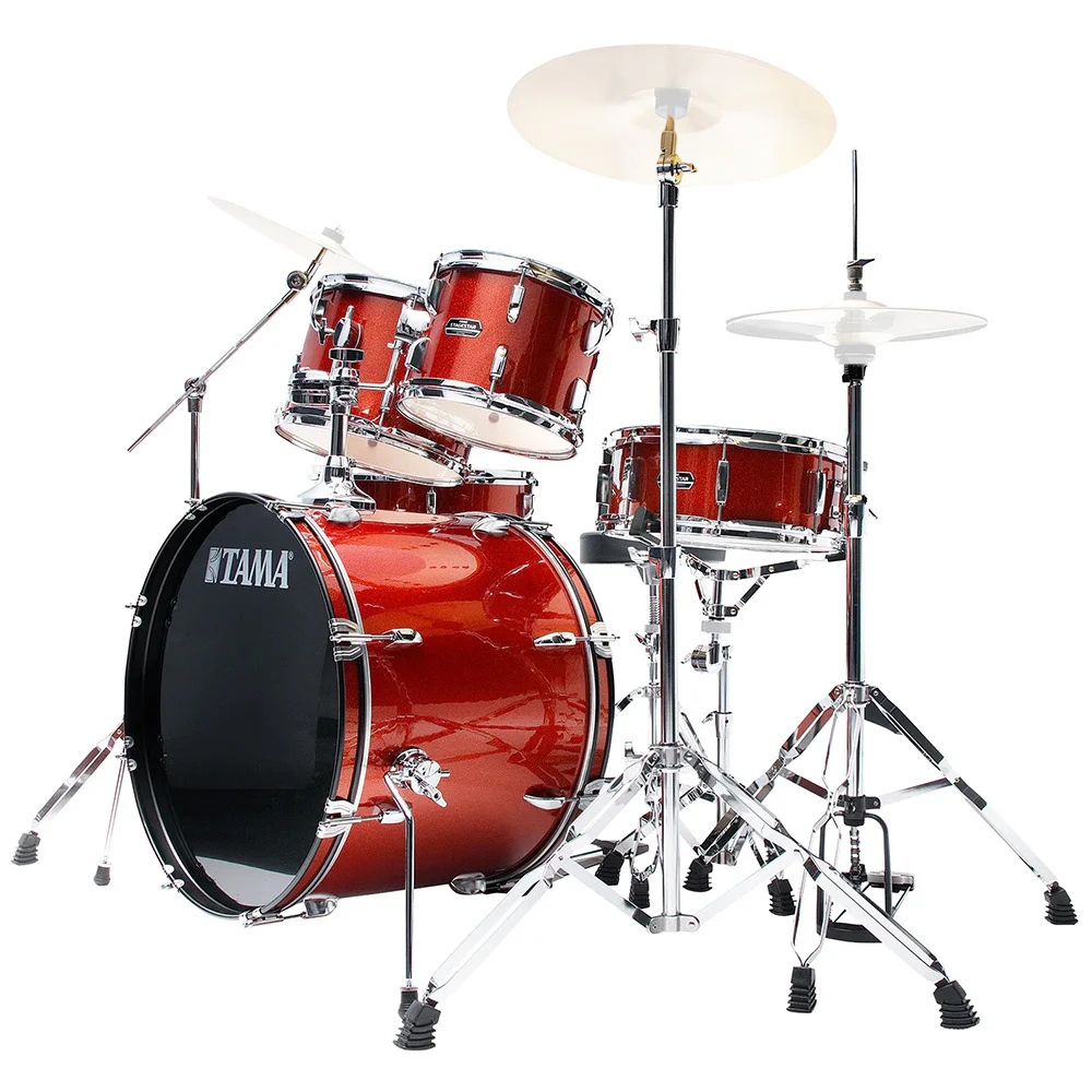 TAMA ST58H6-SCP Stagestar Scorched Copper Sparkle 5 Parça (18B/10T/12T/14F/14S) Aksamlı Akustik Davul Seti