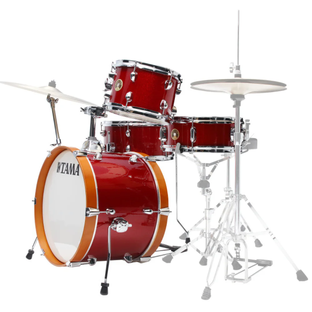 TAMA LJK48S-CPM Club Jam Candy Apple Mist 4 Parça (18B/10T/14F/13S) Akustik Davul Seti