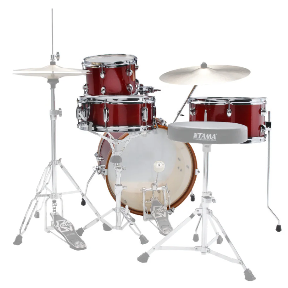 TAMA LJK48S-CPM Club Jam Candy Apple Mist 4 Parça (18B/10T/14F/13S) Akustik Davul Seti